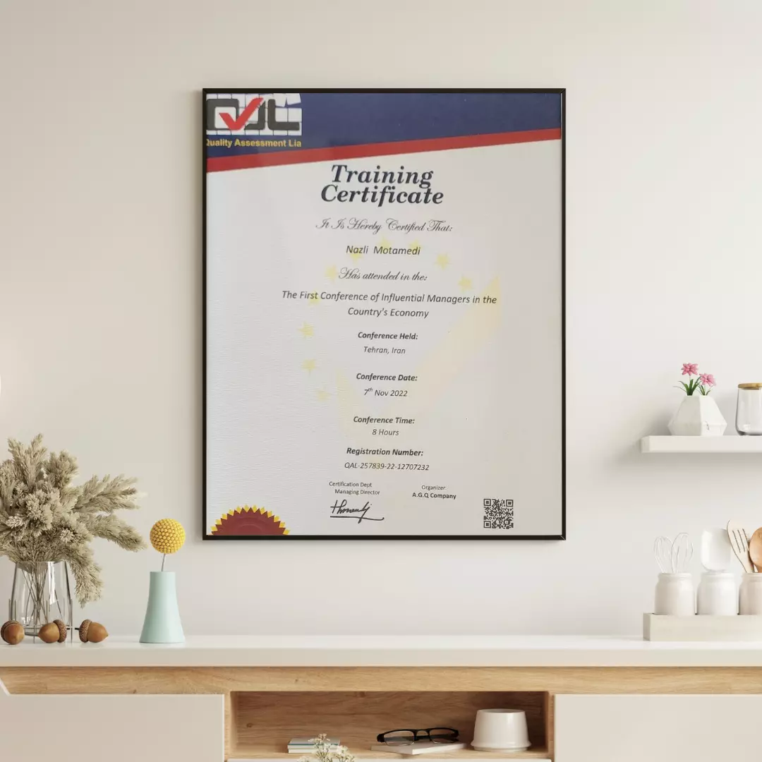 Training Certificate